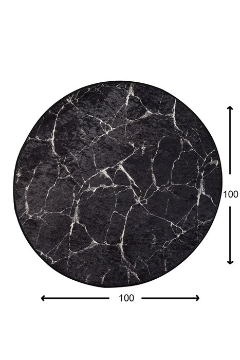 Conceptum Alfombra Marble Multicolor 100 cm